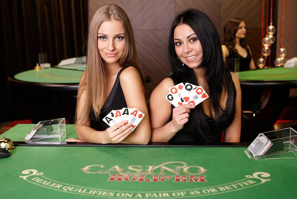Suasana meja kasino live SPIN89 dengan tampilan dealer