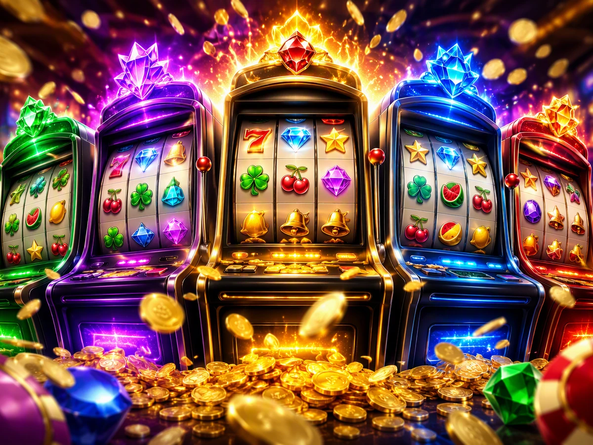 Tampilan permainan slot berwarna di koleksi SPIN89